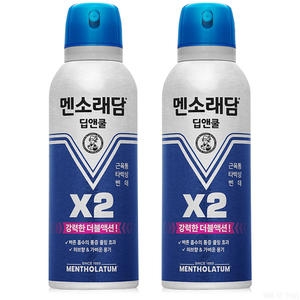 멘소래담 딥앤쿨 에어로솔 스프레이 150ml (2개)_이미지