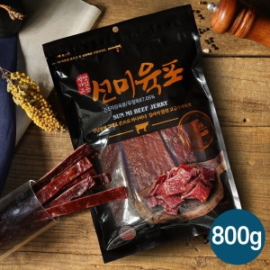 선미육포 착하고맛있는소고기육포 800g