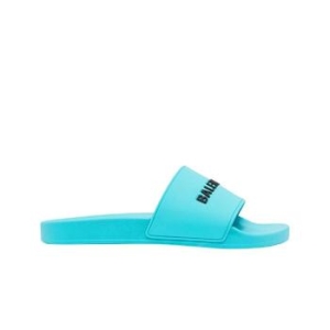 발렌시아가 풀 슬라이드 샌들 블루 565826W1S804660