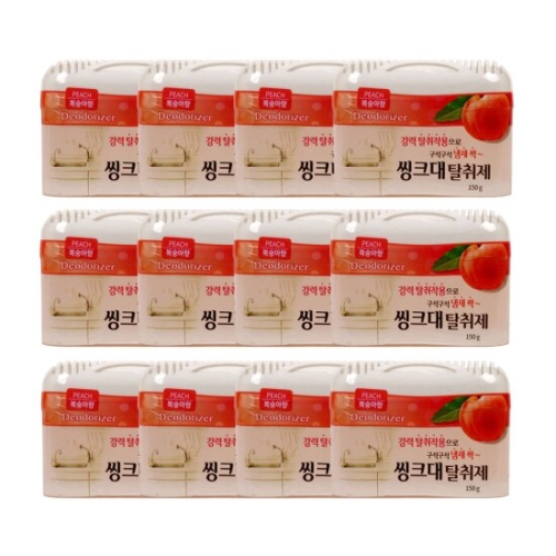 해피룸 씽크대 탈취제 150g (12개)_이미지