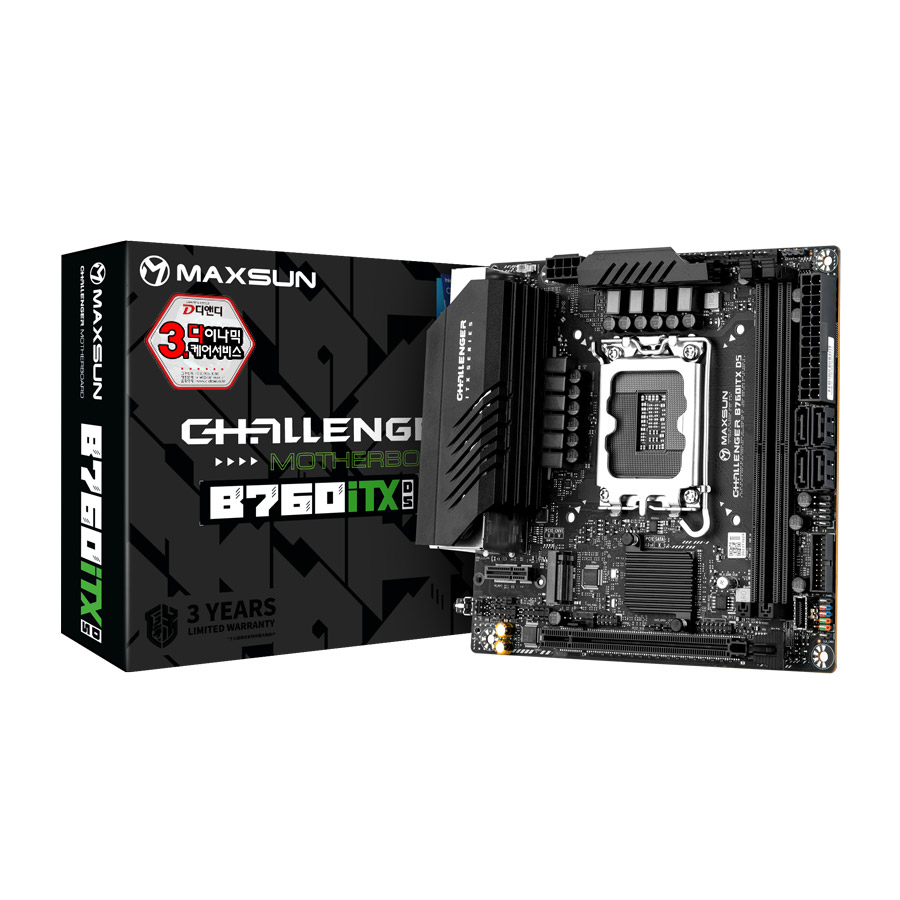 MAXSUN 챌린저 B760ITX D5 디앤디컴