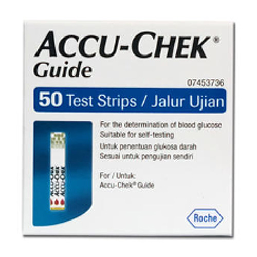 로슈 아큐첵 가이드 혈당시험지 (50매)_이미지