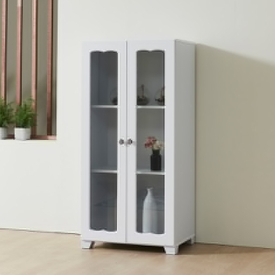 우아미가구 플린 유리 장식장 600_이미지