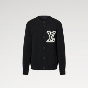 루이비통 국내A/S가능 LV 청키 인따르시아 울 스웨터 남성 니트 가디건 1AJBXP_이미지