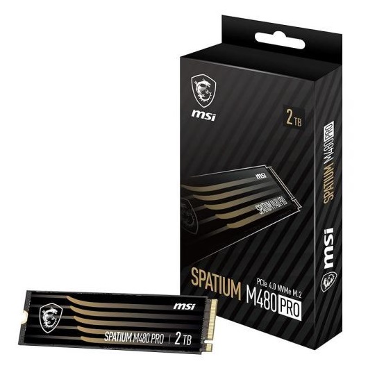 MSI SPATIUM M480 PRO M.2 NVMe �ؿܱ���