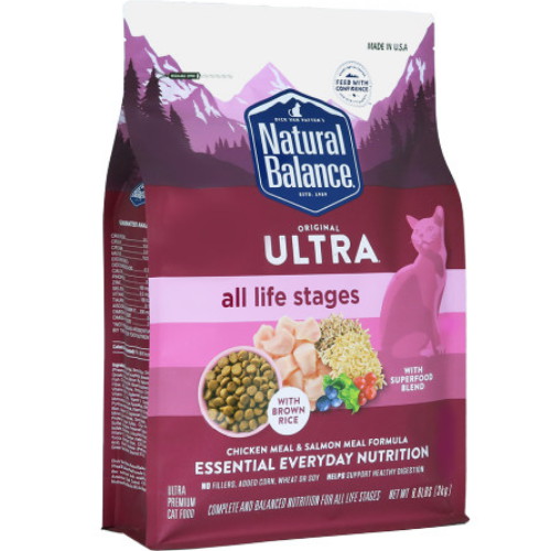 내추럴발란스 캣 오리지널 울트라 닭&연어 2.4kg (1개)_이미지