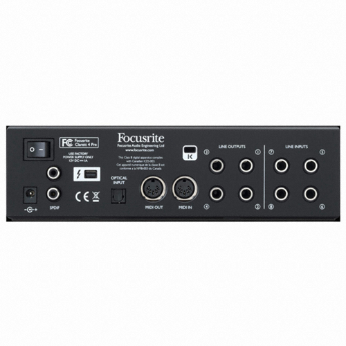 Focusrite Clarett 4Pre USB (정품)_이미지