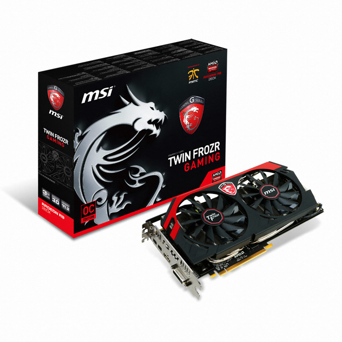 MSI 라데온 R9 280X OC D5 3GB 트윈 프로져 4 게이밍 대원씨티에스