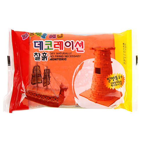 토단교재 피노키오 데코레이션 찰흙 (50개)_이미지