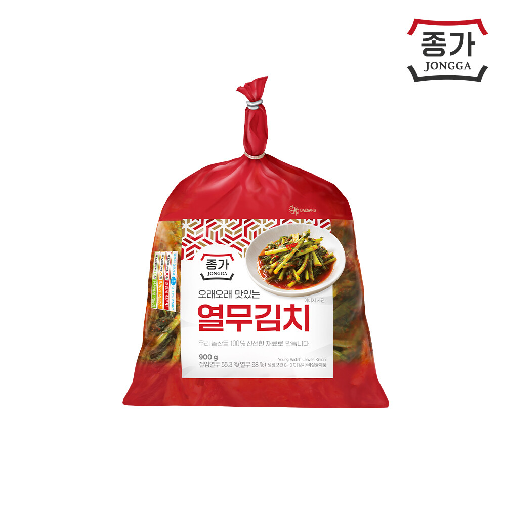 종가 열무김치 900g (1개)_이미지