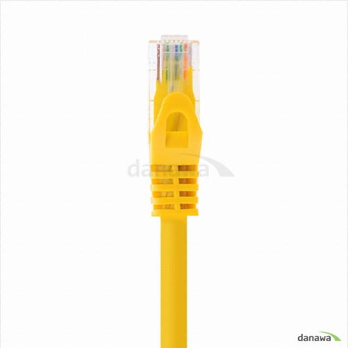 대원TMT CAT.6 UTP 랜케이블 노랑 (DW-UTP6Y, 3m)_이미지