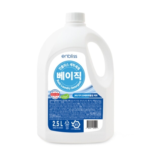인블리스 베이직 세탁세제 2.5L (1개)_이미지
