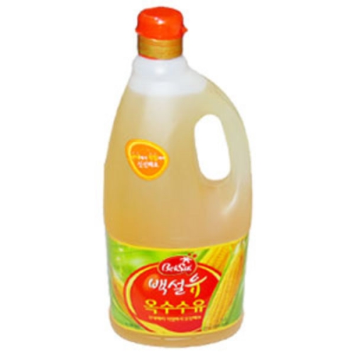 백설 옥수수유 1.8L (12개)_이미지