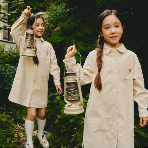 포인터웍스 리틀캠퍼 코듀로이 원피스_IVORY ISF32NA51G_IV