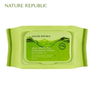 제주 탄산 클렌징 티슈 50매