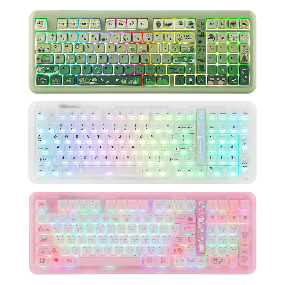 KiiBOOM Phantom 98 Lite 유무선 기계식 클리어