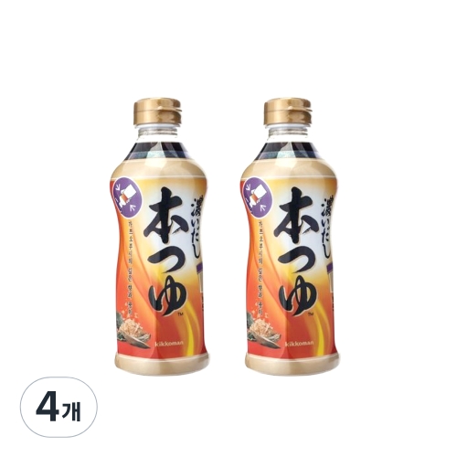 기꼬만 혼쯔유 500ml (4개)