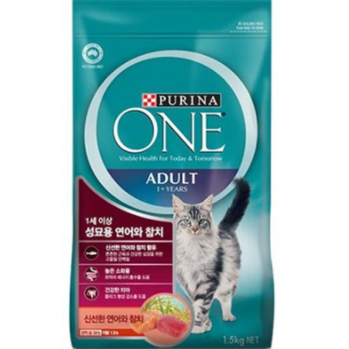 퓨리나 원(ONE) 1세 이상 성묘용 순살연어 1.5kg (1개)_이미지