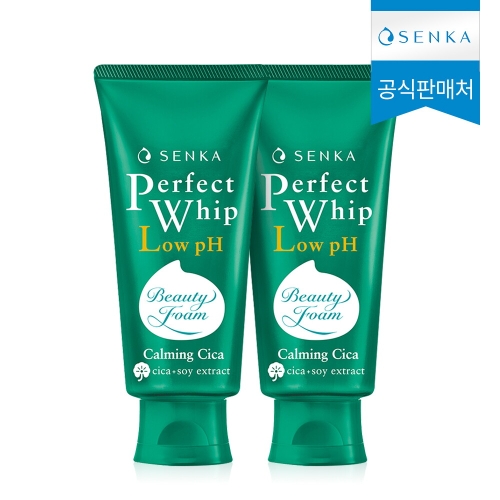 시세이도 센카 퍼펙트 휩 로우 pH 카밍 시카 100g (2개)_이미지