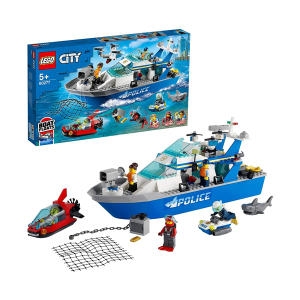시티 경찰 순찰보트 (60277)