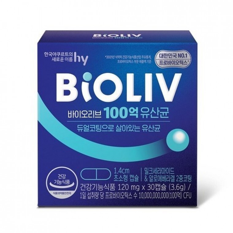 에치와이(HY) 바이오리브 100억 유산균 30캡슐