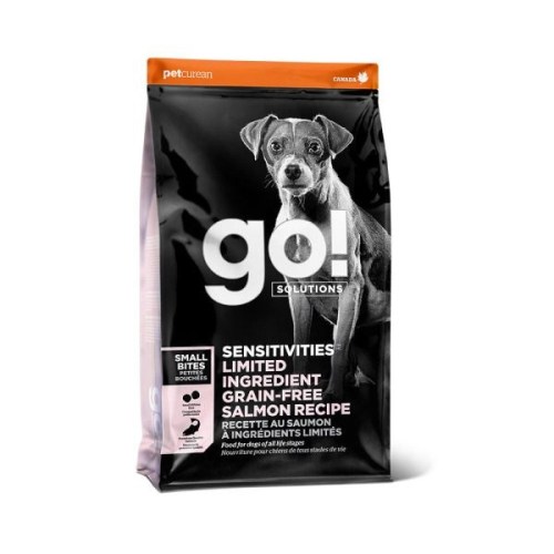 펫큐리언 고(GO) 독 솔루션 LID 연어 스몰바이트 2kg (1개)