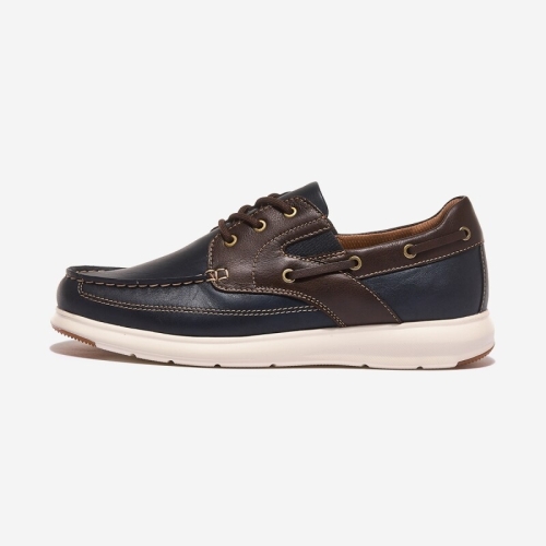 호킨스 국내 트래블러 스티쳐 NAVY/DK.BROWN 132965_이미지
