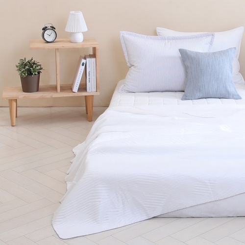 로렌데코 트윙클 냉감 3중직 핀코트 이불