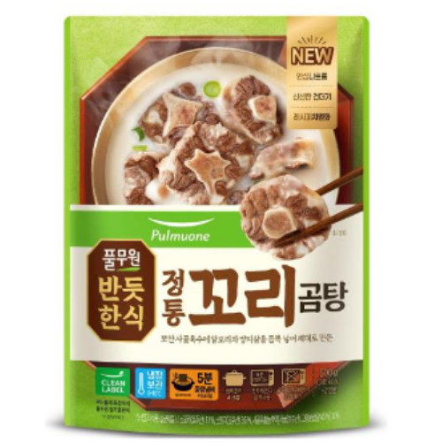 풀무원 반듯한식 정통 도가니탕 500g (2개)_이미지