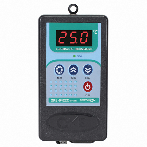 세원오케이 냉각기 전용 온도 조절기 OKE-6422C_이미지