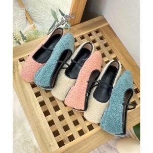 슈썸 RJ-ai2529 여성 방한 사각코 메리제인 플랫슈즈 S10822500_이미지