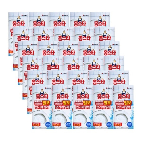 홈스타 보글보글 발포 변기세정제 60g 3개입 (30개)_이미지