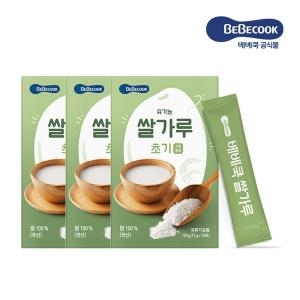베베쿡 쌀가루 초기 12g x 10포 (3개)_이미지