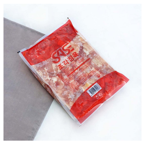 사세 사세 닭다리살 조각 정육 2kg (1개)