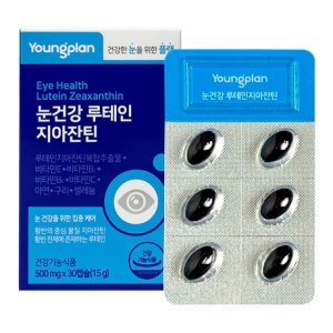 영플랜 눈건강 루테인 지아잔틴 500mg 30캡슐 눈영양제