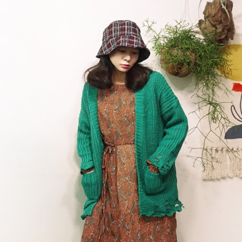 앞머리 앤코코 NC08 자수가디건 n901  5704181_이미지