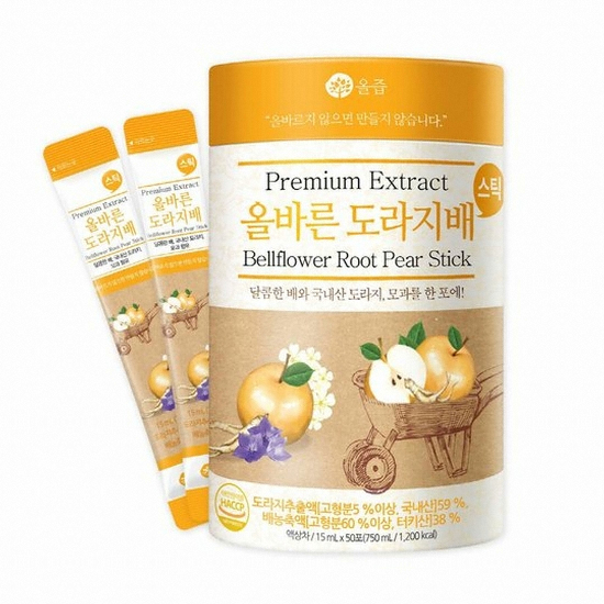 올바른 도라지배 스틱 50포