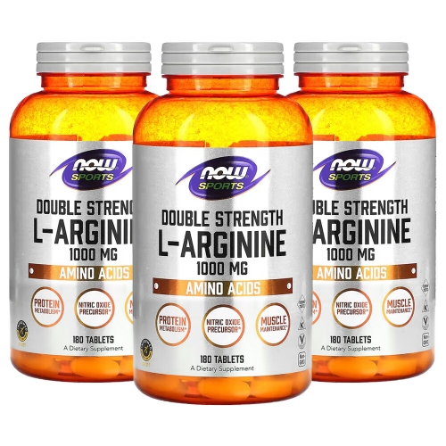 나우푸드 스포츠 L-아르기닌 1000mg 180정 (3개)