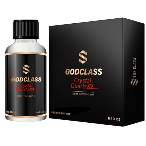 더클래스  갓클래스 크리스탈S 쿼츠 올인원 유리막 코팅제 50ml (3개)