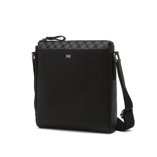 닥스 체크배색 소가죽 크로스백_WBBA4F715B_이미지