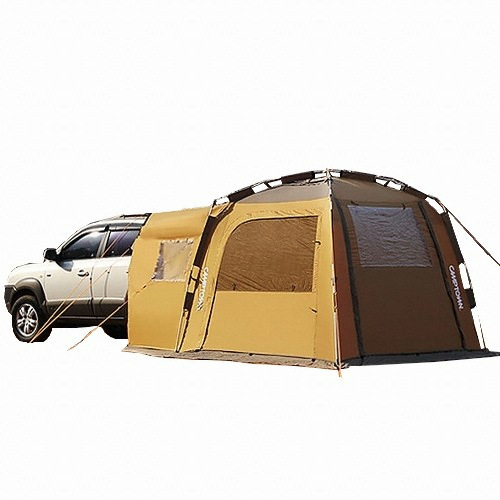 배진산업 캠프타운 테일게이트 차량 연결 텐트