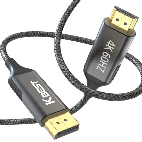 케이탑코리아 케이베스트 DP to HDMI v2.0 케이블 (3m)_이미지