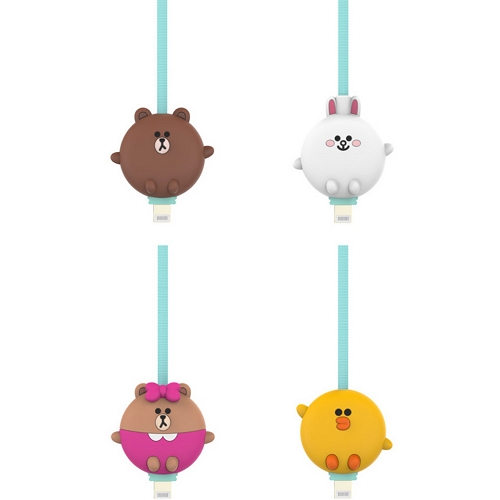 아이컬러즈 라인프렌즈 마이크로 5핀 케이블 (1.2m)_이미지