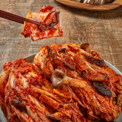 오바로이 버섯품은 포기김치 10kg (1개)_이미지