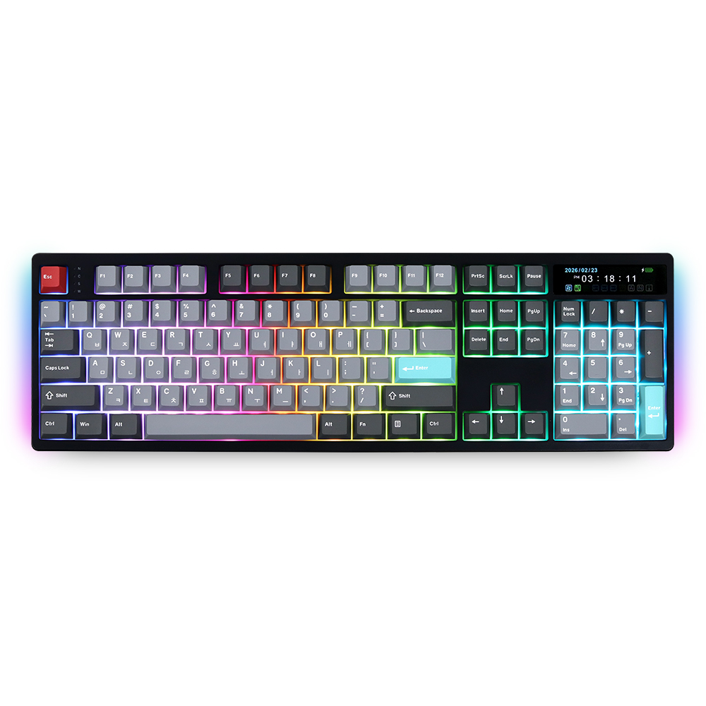 VARO V104L NEXUS FULL LCD 유무선 기계식_이미지