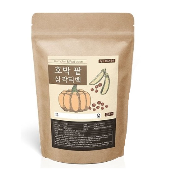 조은약초 호박 팥 삼각티백 100T (1개)_이미지