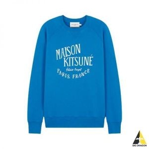 메종키츠네 MAISON KITSUNE 팔레 로얄 스웨트셔츠 블루 LM00306KM0001_이미지