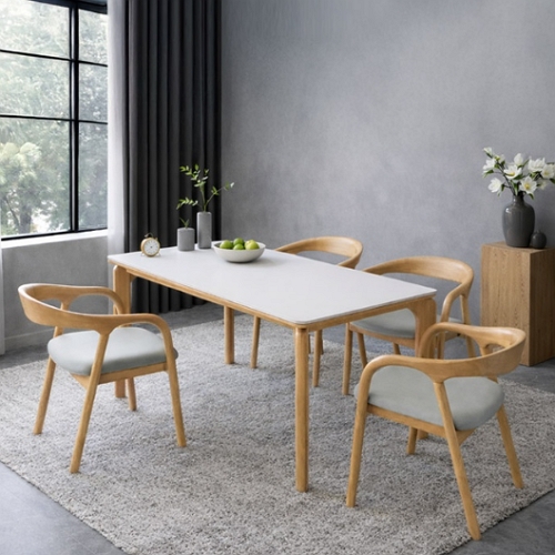 긁힘과 열에 강한 세라믹 식탁 800