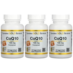 캘리포니아골드뉴트리션 CoQ10 100mg 120캡슐 (3개)