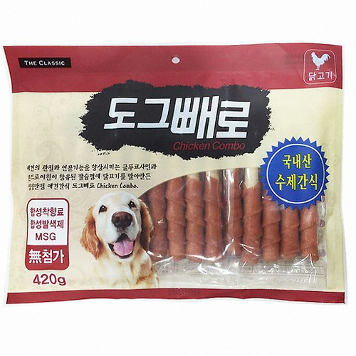 도그빼로 닭고기 420g
